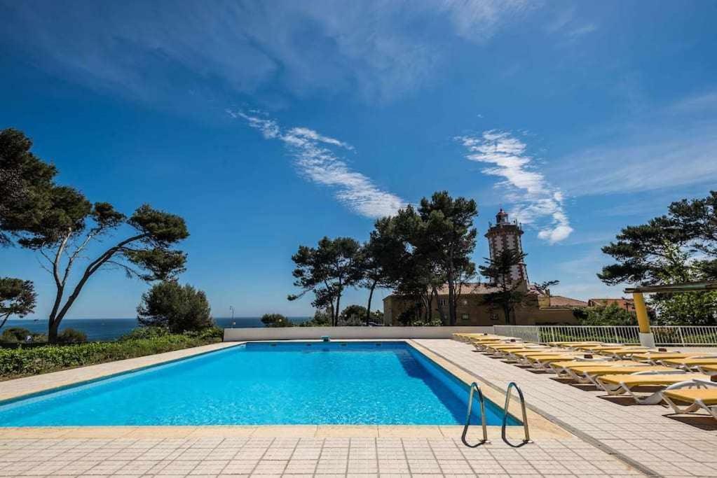 Unique Beach Villa With Ocean View Pool Tennis Cascais Bagian luar foto