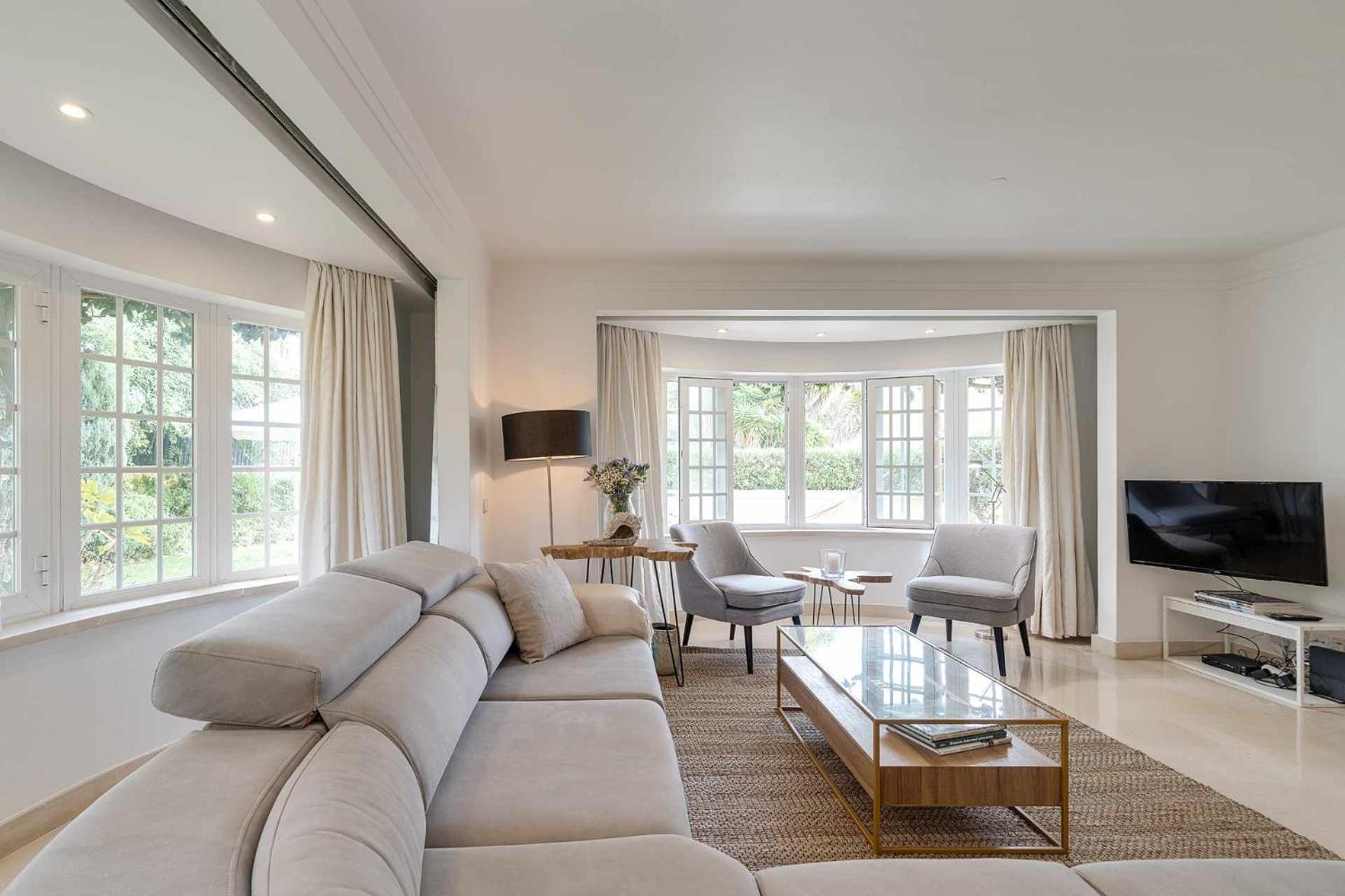 Unique Beach Villa With Ocean View Pool Tennis Cascais Bagian luar foto